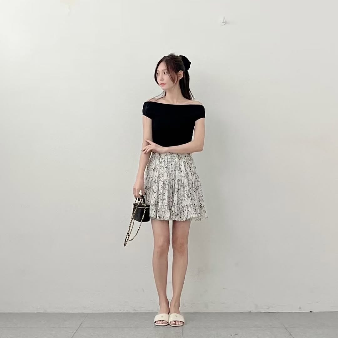 25YR1238 碎花短裙