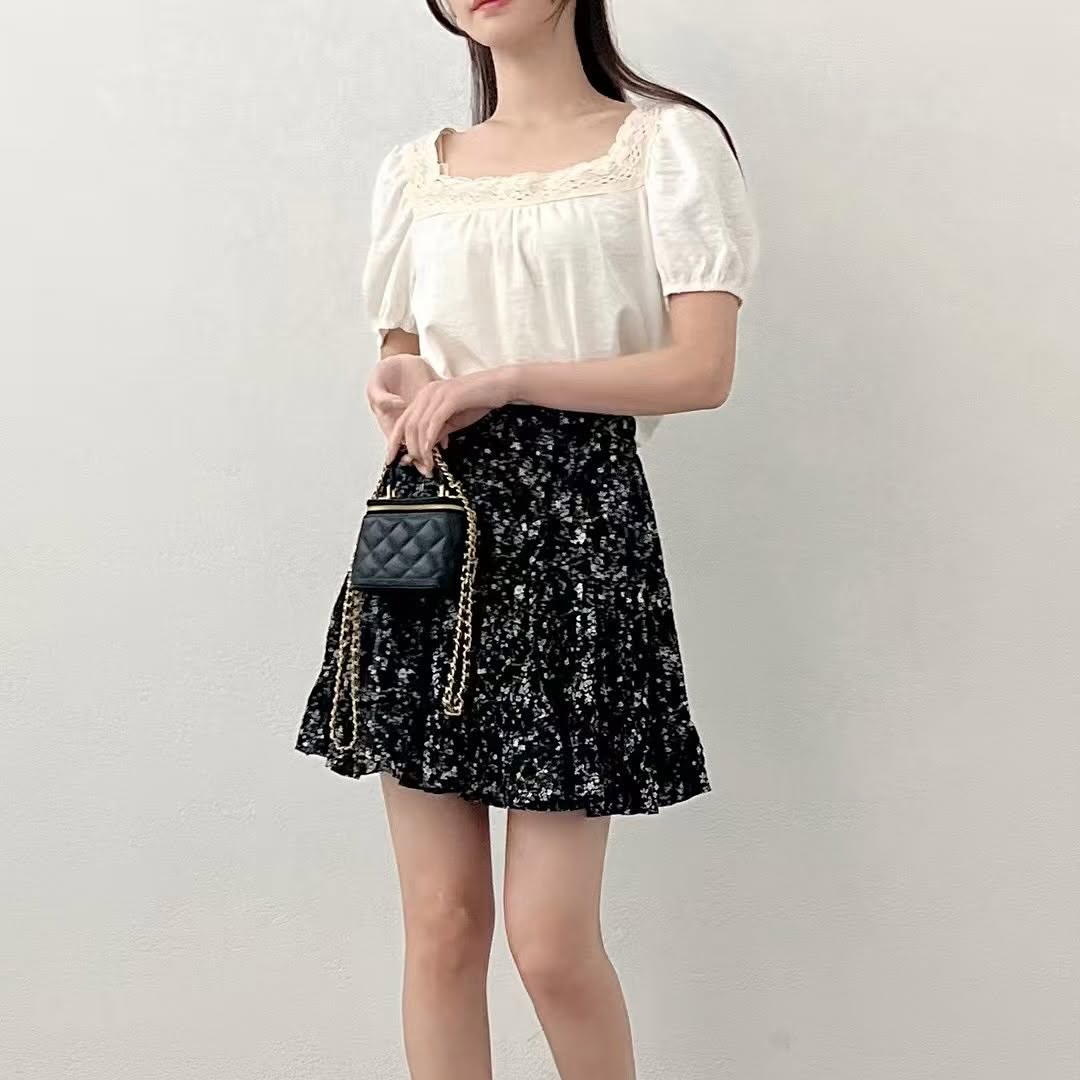 25YR1238 碎花短裙