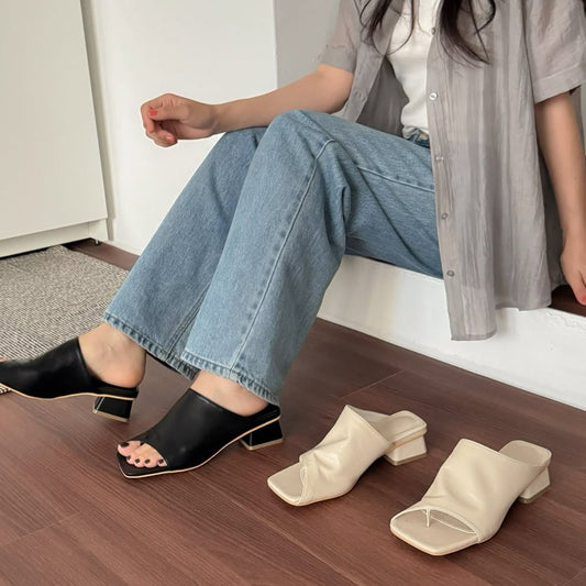 25YR1319 Slipper Heel 4cm