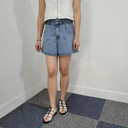 25YR1404 Denim Shorts