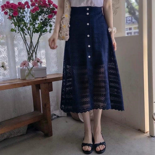 25YR1409 通花半身裙