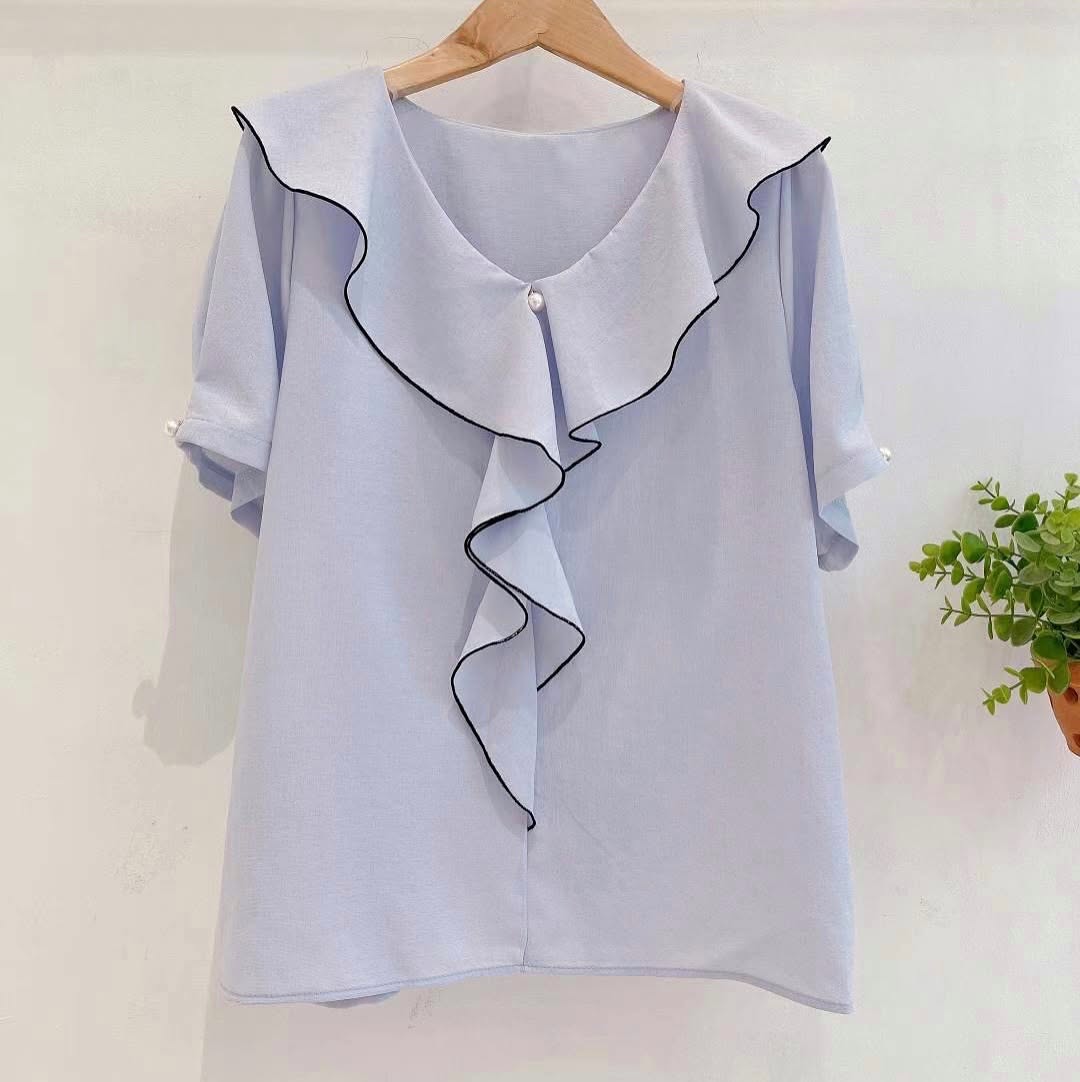 25YR1411 Ruffle Blouse