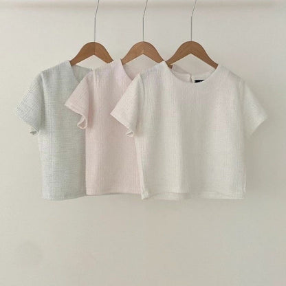 22YR1013 氣質tweed top