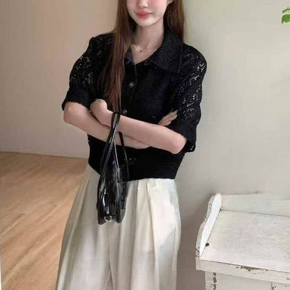25YR1510 通花Cardigan