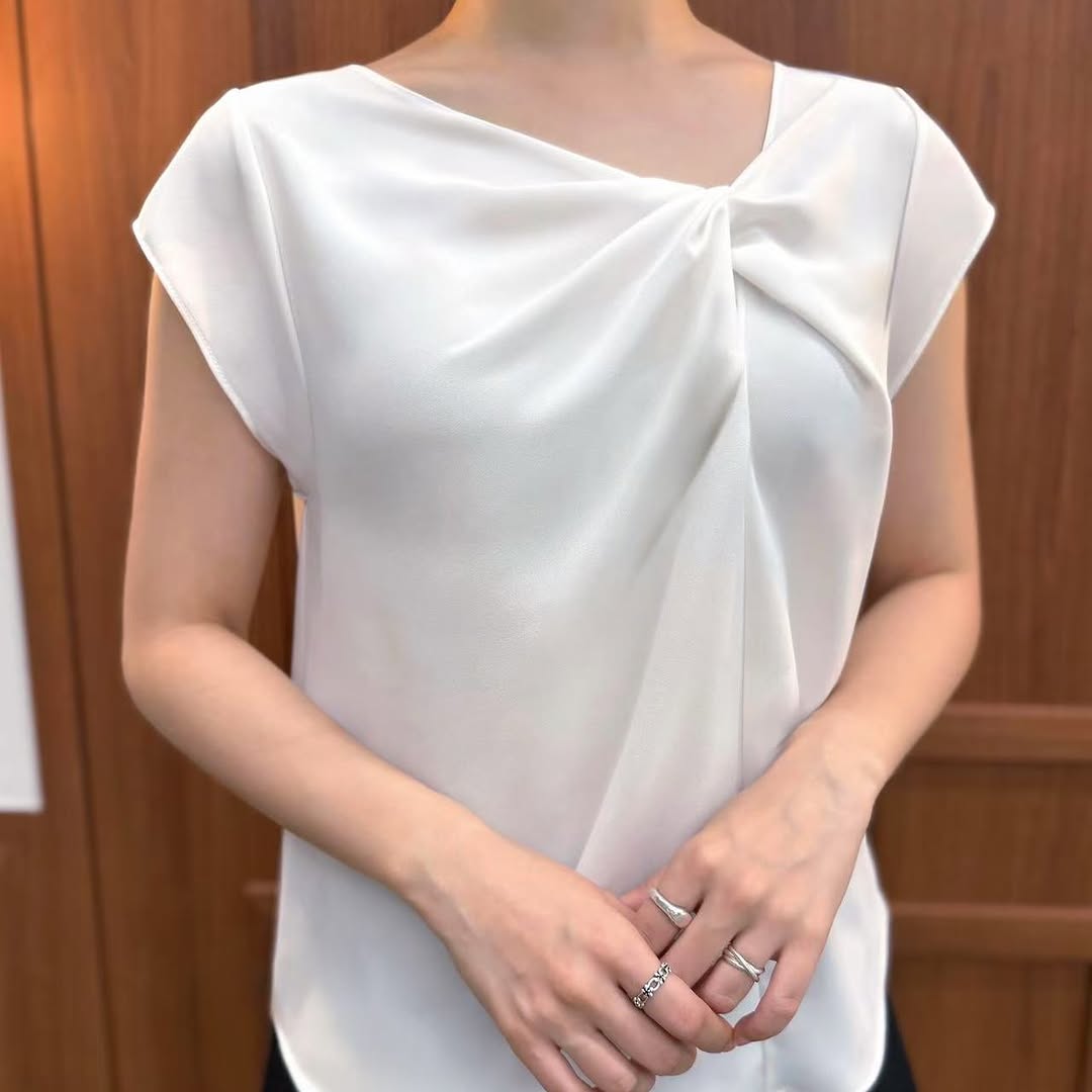 25YR1507 Shirring Blouse