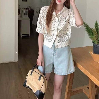 25YR1510 通花Cardigan