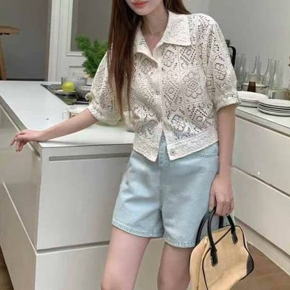 25YR1510 通花Cardigan
