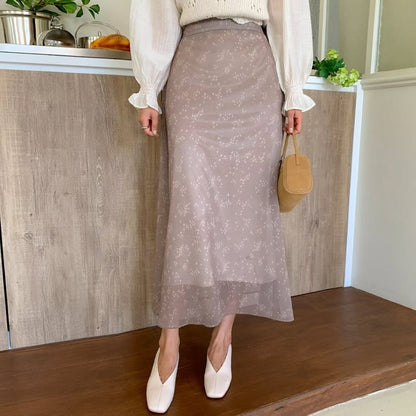 25YR1605 Floral Skirt