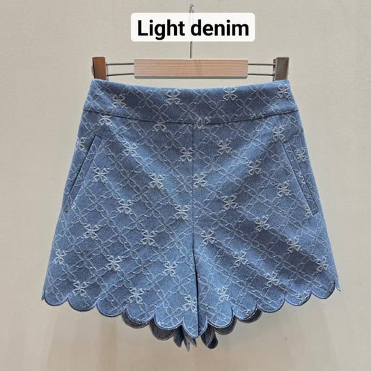 25YR1603 Denim Shorts