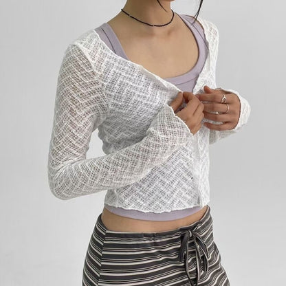 25YR1602 Lace Cardigan