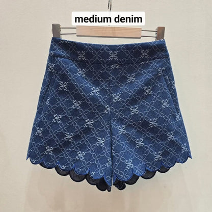 25YR1603 Denim Shorts