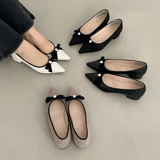 25YR1701 Ribbon Shoes 3cm