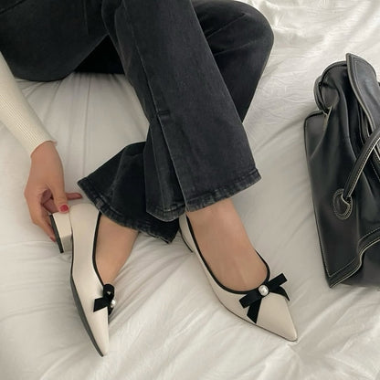 25YR1701 Ribbon Shoes 3cm
