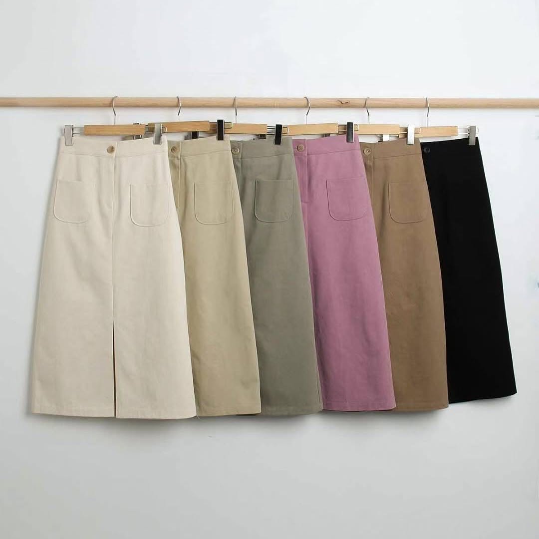 25YR1705 Pocket Skirt