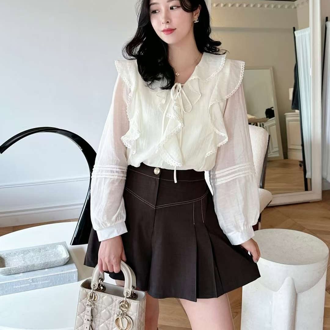 25YR1709 Romantic Blouse
