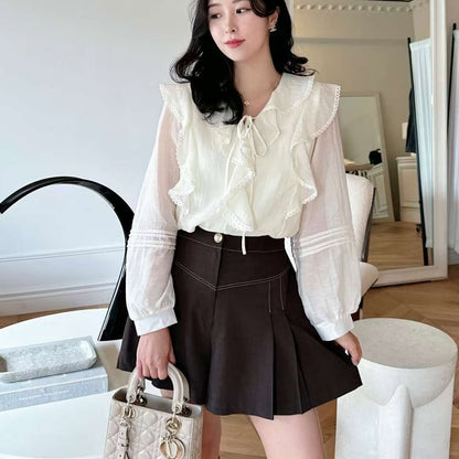 25YR1709 Romantic Blouse