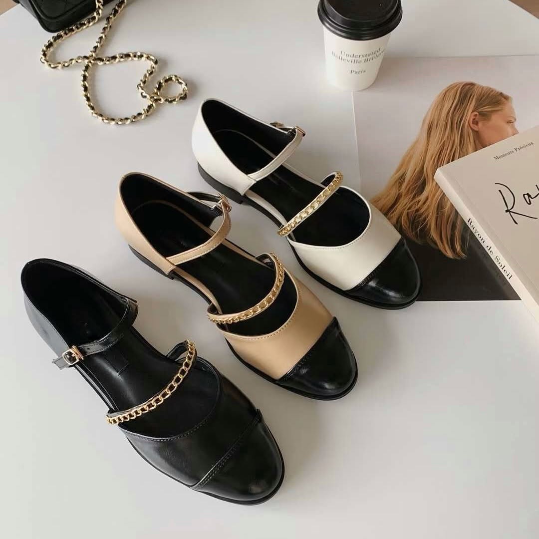 25YR1711 小香風Mary Jane Shoes