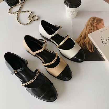 25YR1711 小香風Mary Jane Shoes