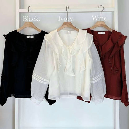 25YR1709 Romantic Blouse