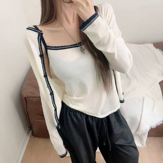 25YR1802 Cardigan Set