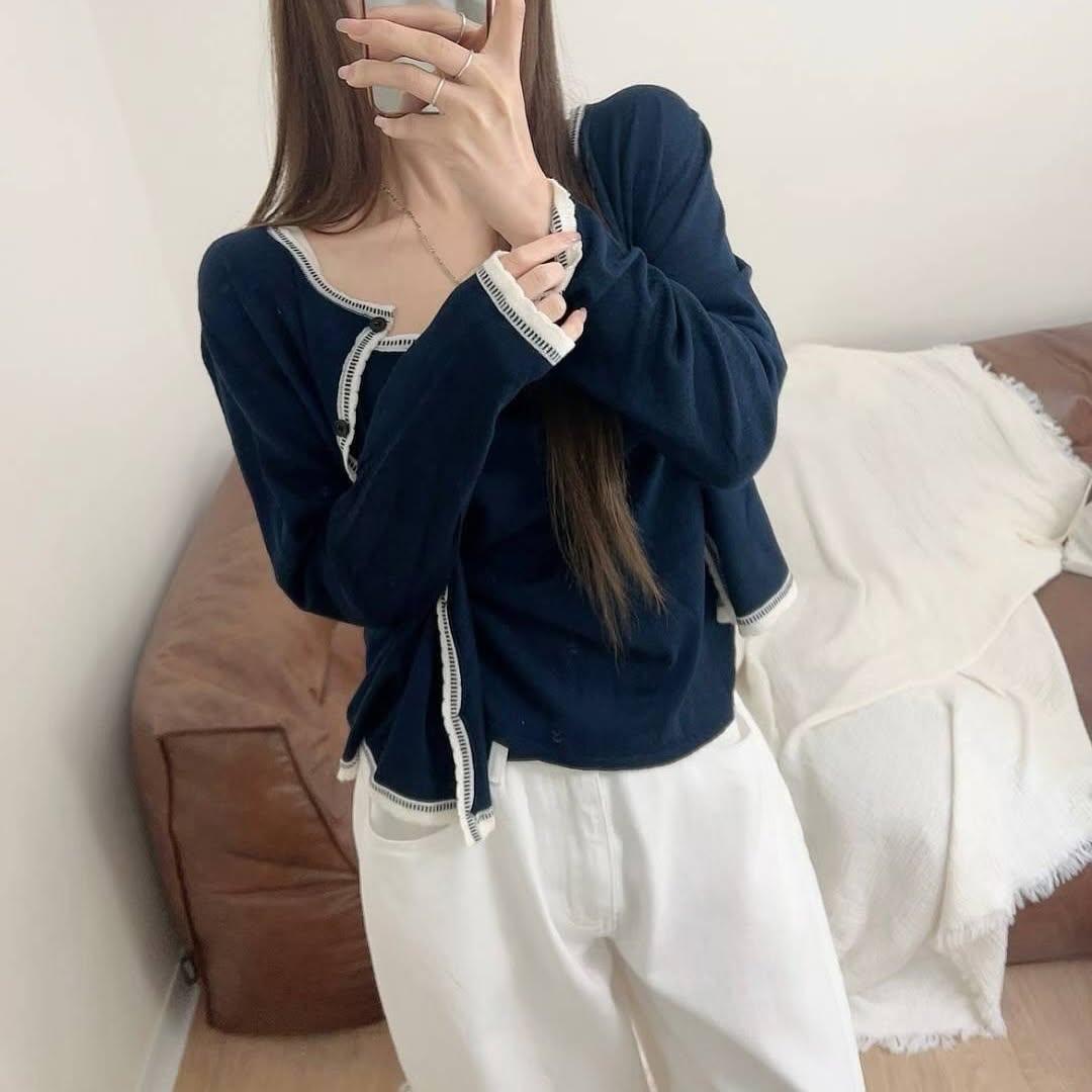 25YR1802 Cardigan Set
