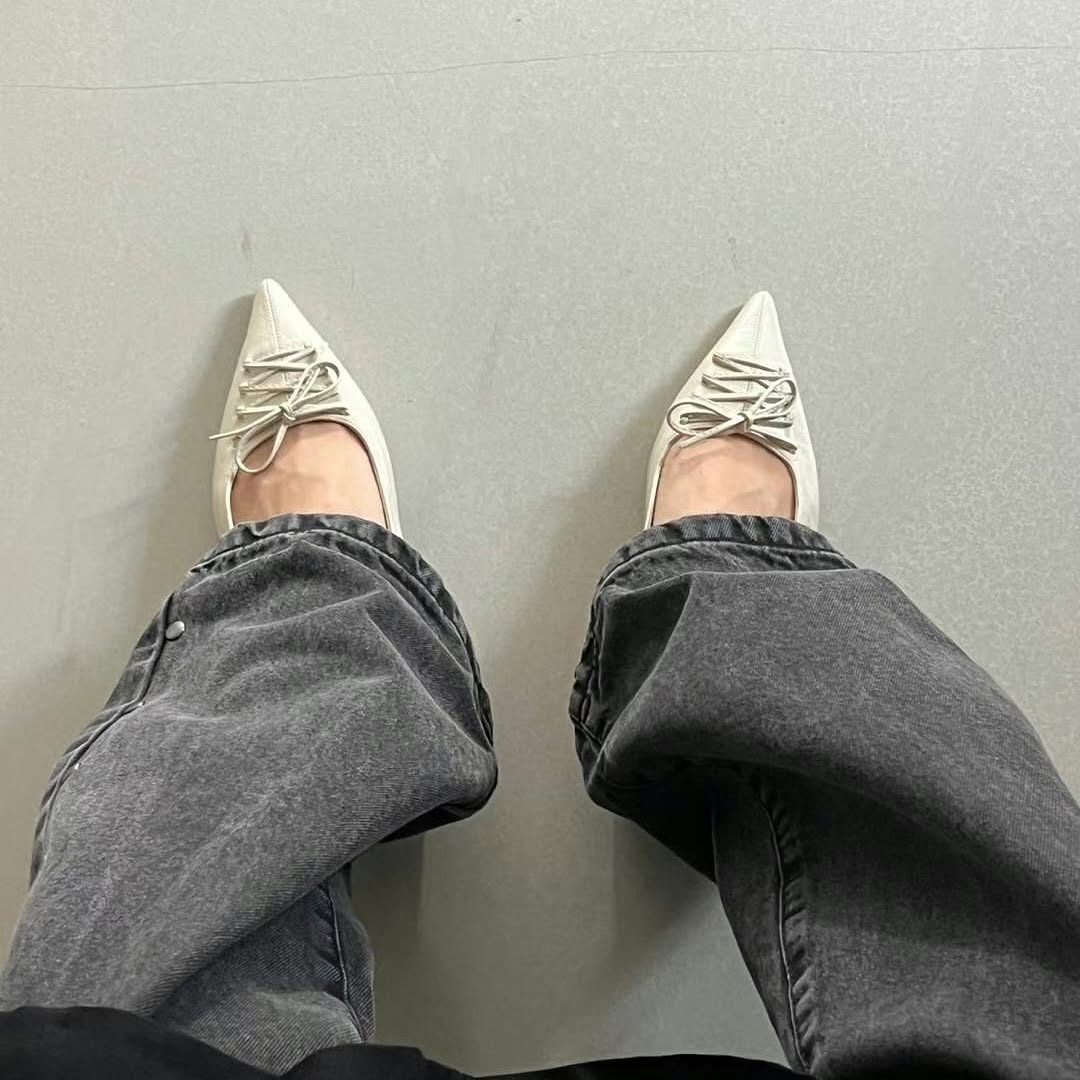 25YR1813 Ribbon Shoes 2cm