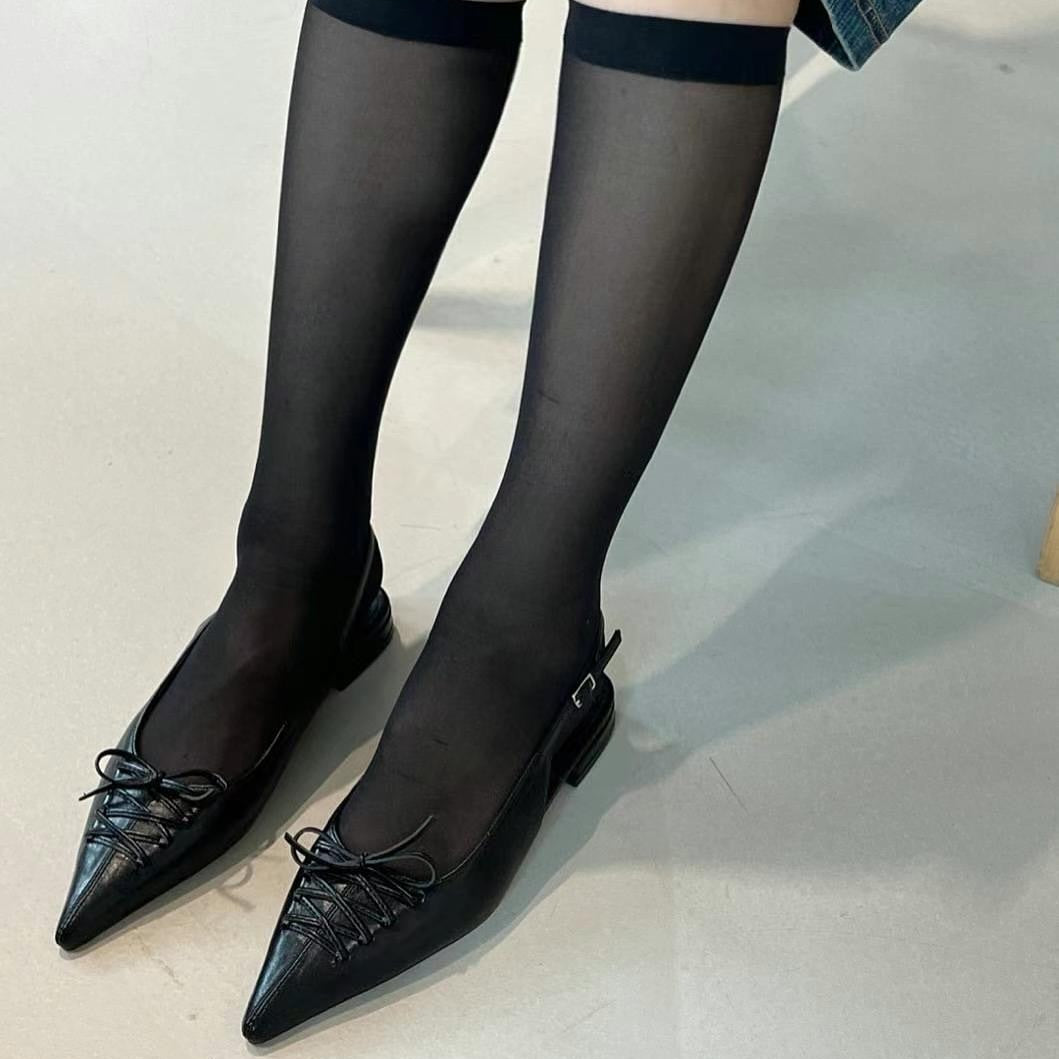25YR1813 Ribbon Shoes 2cm