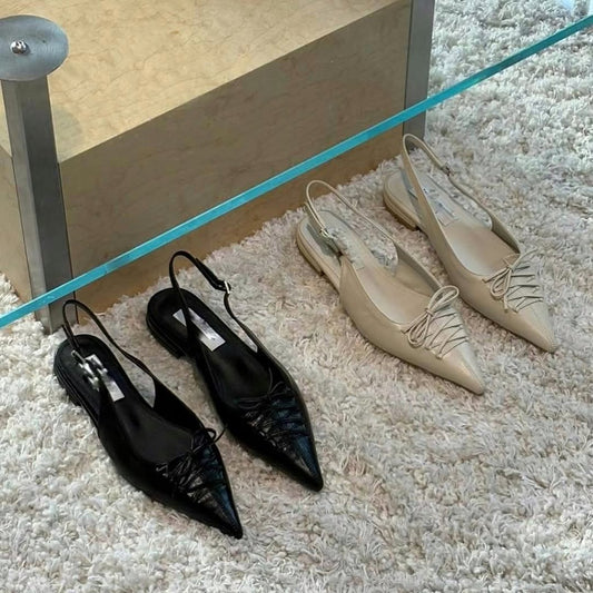 25YR1813 Ribbon Shoes 2cm