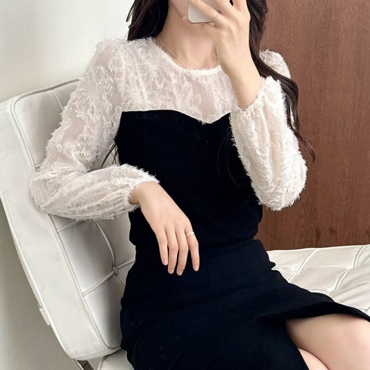 25YR1808 Lace Blouse