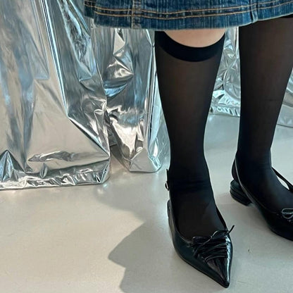 25YR1813 Ribbon Shoes 2cm