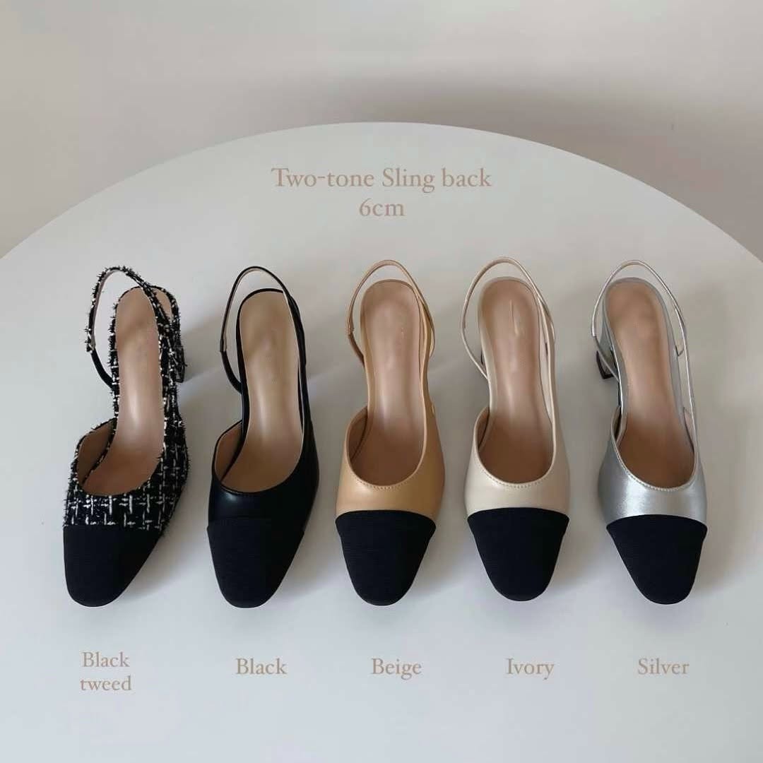 25YR1908 Sling Back Heel 6cm