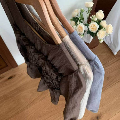 25YR1902 Little Ruffle Blouse