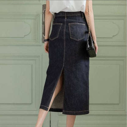 25YR1915 Denim Skirt