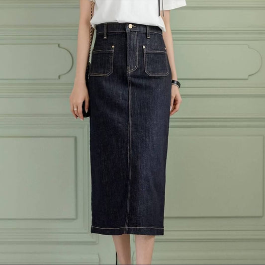 25YR1915 Denim Skirt