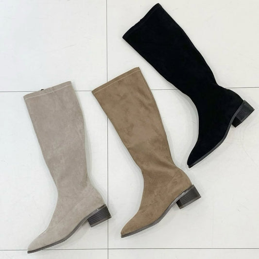 25YR2009 Suede Boot 4cm