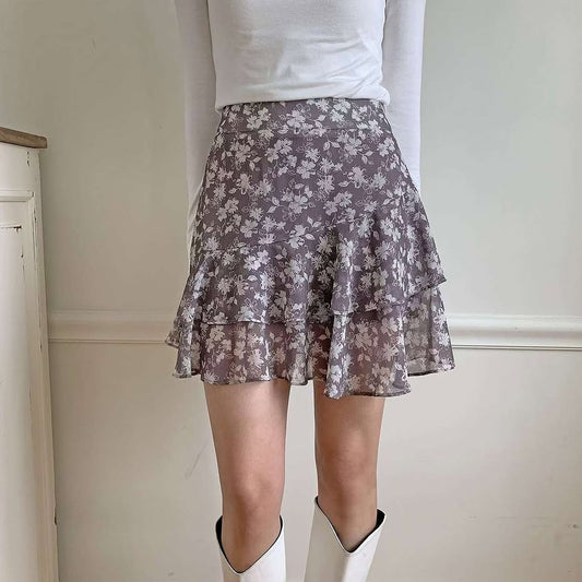 25YR2017 Floral Skirt