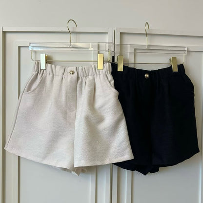25YR2018 Tweed Style Short Pants