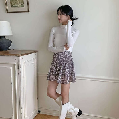 25YR2017 Floral Skirt