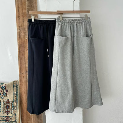 25YR2019 Casual Long Skirt
