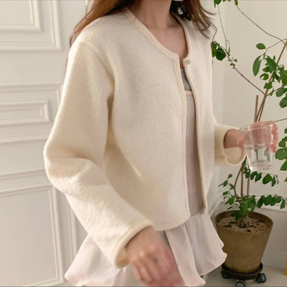 25YR2003 28% Wool Cardigan