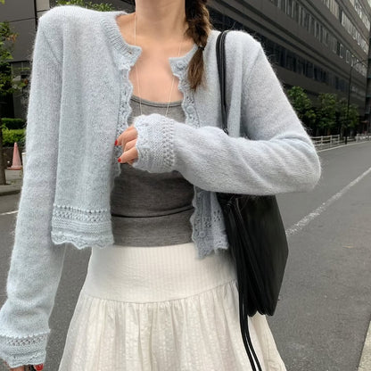 25YR2013 鏤空Cardigan