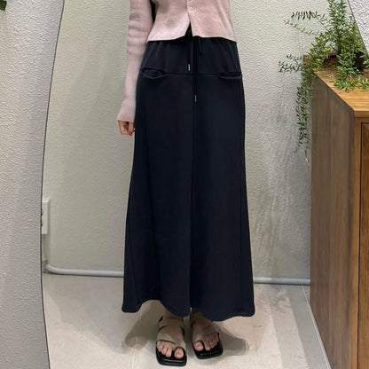25YR2019 Casual Long Skirt