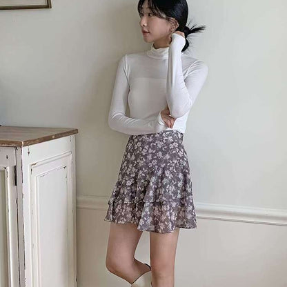 25YR2017 Floral Skirt