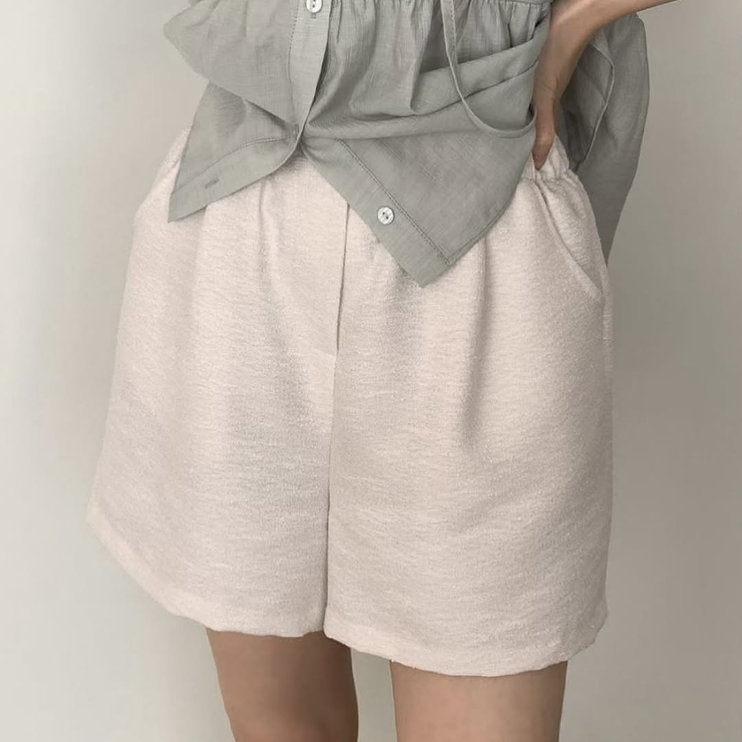 25YR2018 Tweed Style Short Pants
