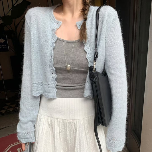 25YR2013 鏤空Cardigan