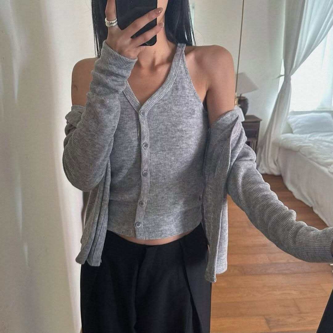 25YR2025 Cardigan Set