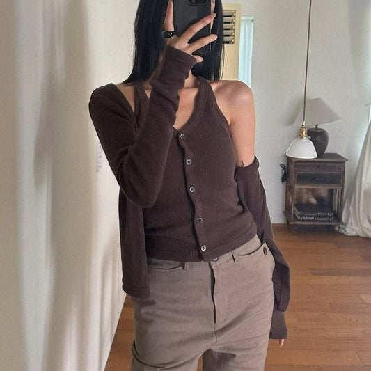 25YR2025 Cardigan Set