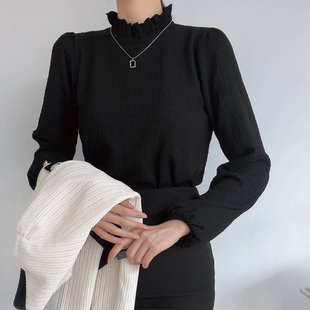 25YR2106 Ruffle Blouse