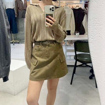25YR2109 Belt Set Skirt