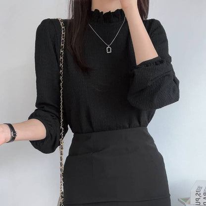 25YR2106 Ruffle Blouse